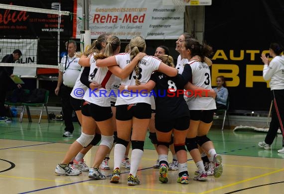 Volleyball Damen 3. Liga Süd SV Sinsheim gegen VC Wiesbaden-2 , 08.10.2016 (© Siegfried)